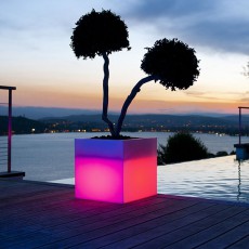 Pot Lumineux Paso Ambiance Jardin Smart and Green Jardinchic