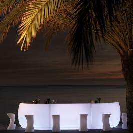 1 Module Bar Fiesta Lumineux Droit Vondom Jardinchic