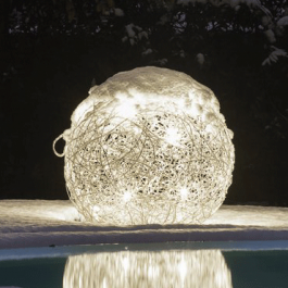 Boule Lumineuse Fil de Fer Nuit Catellani & Smith JardinChic