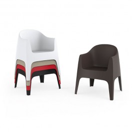 Chaises Avec Accoudoirs Solid Vondom Jardinchic