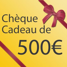 Chèque cadeau JardinChic 500€