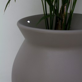 Pot June Blanc Ambiance Jardin 1825 JardinChic