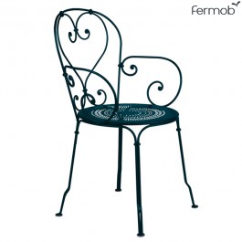 Fauteuil 1900 Bleu Acapulco Fermob Jardinchic