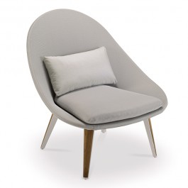  Fauteuil Bas Vanity Blanc Gris Clair Vlaemynck Jardinchic