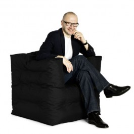 Fauteuil Couch Sitting Bull Noir Situation JardinChic