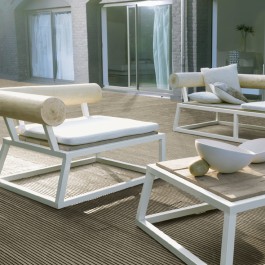 Fauteuil Natsiq Ambiance Bleu Nature JardinChic