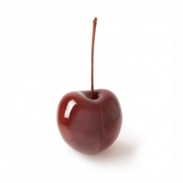 Céramique Cerise Brillante Sculpture Rouge Zoom BullStein JardinChic