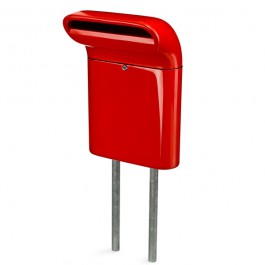 Boîte aux Lettres Mailbox S Rouge Born in Sweden JardinChic