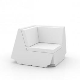 Canapé Modulable Rest - Module d'Angle Blanc Vondom Jardinchic