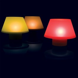 Photophore en Silicone - Mood Flame Jaune Orange Rouge  Royal VKB JardinChic