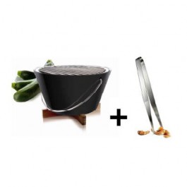 Barbecue de Table Blanc Ambiance Eva Solo JardinChic