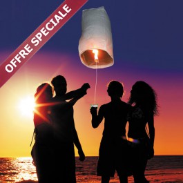 Offre Spéciale Lanterne Volante 3 Lanternes Volantes achetées = 1 Lanterne GRATUITE Luminaria JardinChic