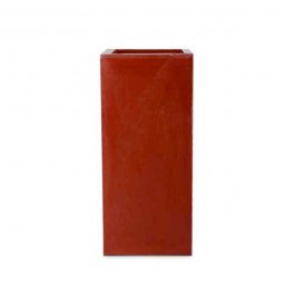 Pot Polyester Colonne Rouge Domani JardinChic