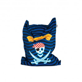 Mini Fashion Pouf Pirates Sitting Bull JardinChic