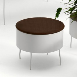 Pouf Green Pedestals Jardinchic