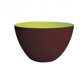 Saladier Bicolore chocolat/vert
