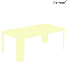 Table Basse Rectangulaire Bebop H29cm Citron Givré Fermob Jardinchic
