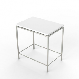 Module Table en Corian® pour Cuisine d'extérieur Zoom Viteo JardinChic