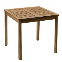 Table de Repas Ibiza 80x80cm Vlaemynck Jardinchic