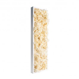 Tableau végétal Flora Blanc MeaMea JardinChic