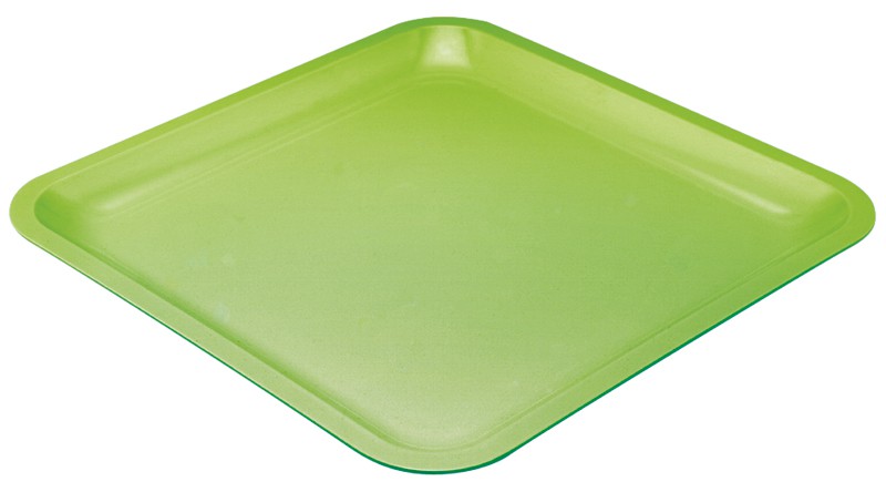Assiette Carrée Seaside vert ZAK! Designs JardinChic