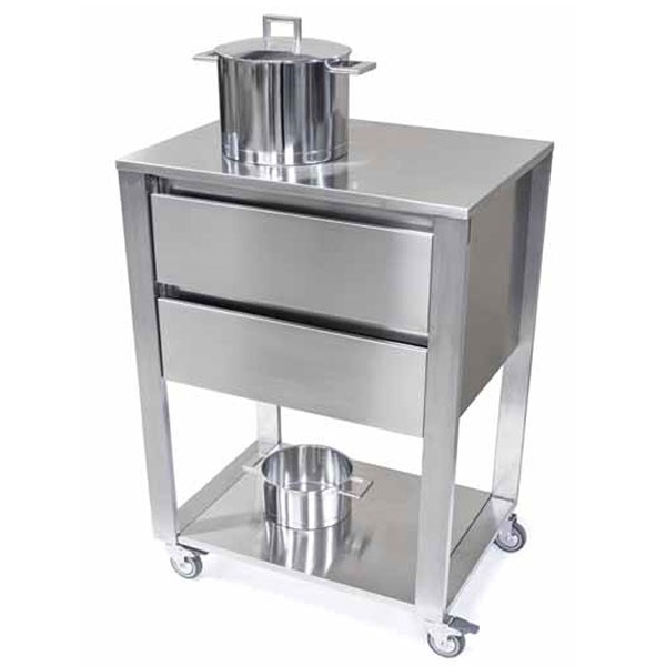 Module de Cuisine Kada 2 tiroirs Plateau Inox Joko Domus Jardinchic Module de Cuisine Kada 2 tiroirs Plateau Inox Joko Domus Jardinchic
