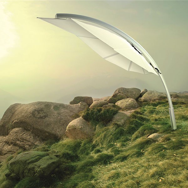 Parasol Rimbou Icarus XL Blanc Umbrosa Jardinchic Parasol Rimbou Icarus XL Blanc Umbrosa Jardinchic