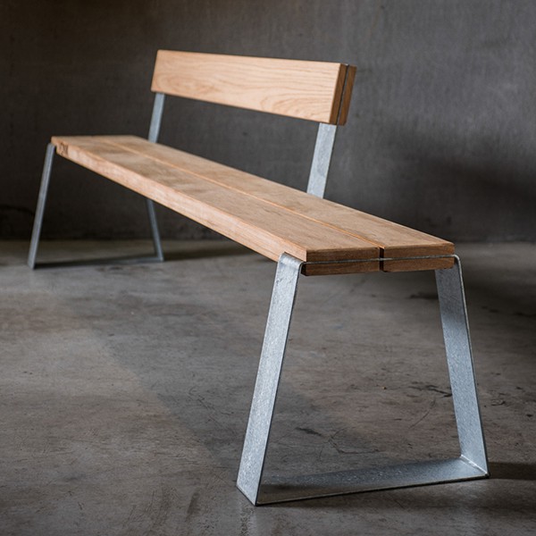 Banc Avec Dossier Pond - JardinChic
