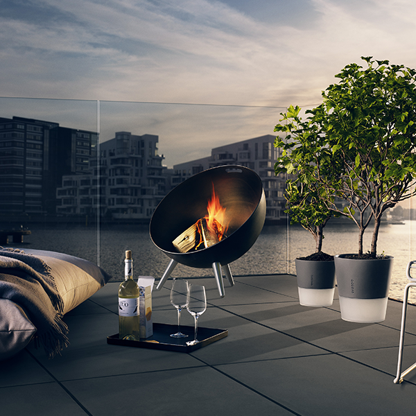 Braséro FireGlobe Ambiance Terrasse Eva Solo Jardinchic Braséro FireGlobe Ambiance Terrasse Eva Solo Jardinchic