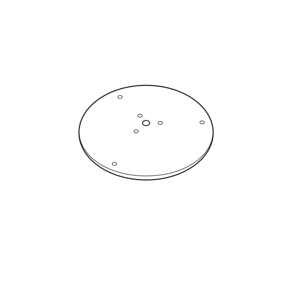 Base de Fixation pour Pots Plust Diam 51 Plust Jardinchic Base de Fixation pour Pots Plust Diam 51 Plust Jardinchic