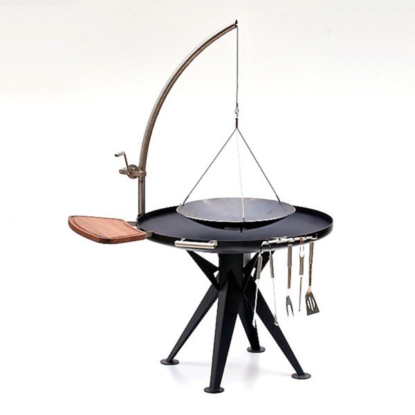 Barbecue Bal Grill 1000 avec planche à découper et accessoires Jardinchic
