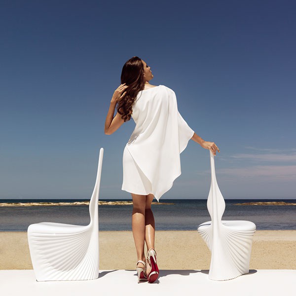 Chaises Biophilia Blanc Vondom Jardinchic Chaises Biophilia Blanc Vondom Jardinchic