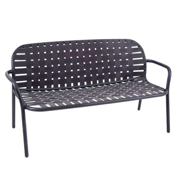 Canapé 2 Places Yard Noir Emu JardinChic Canapé 2 Places Yard Noir Emu JardinChic