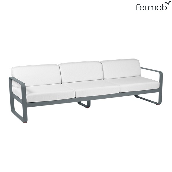 canape 3 places bellevie coussins blanc grise jardinchic