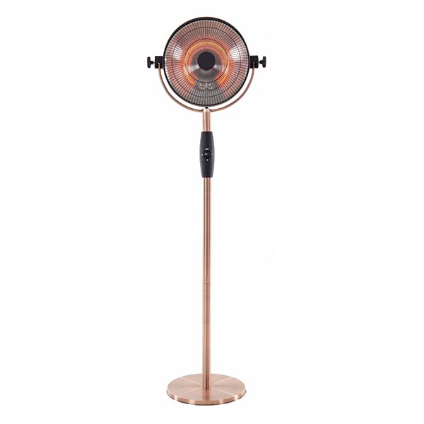 Chauffage d'Extérieur Carbon Fibre sur Pied Retro 2100W Copper OutTrade Jardinchic Chauffage d'Extérieur Carbon Fibre sur Pied Retro 2100W Copper OutTrade Jardinchic