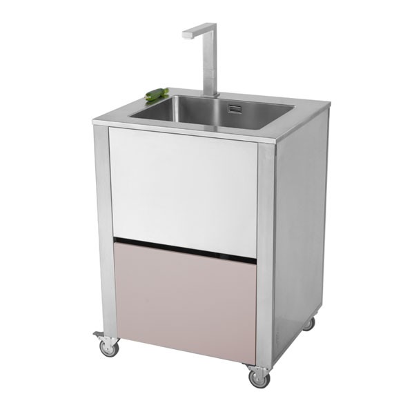 Module CunKitchen avec Evier Corian Taupe JokoDomus JardinChic Module CunKitchen avec Evier Corian Taupe JokoDomus JardinChic