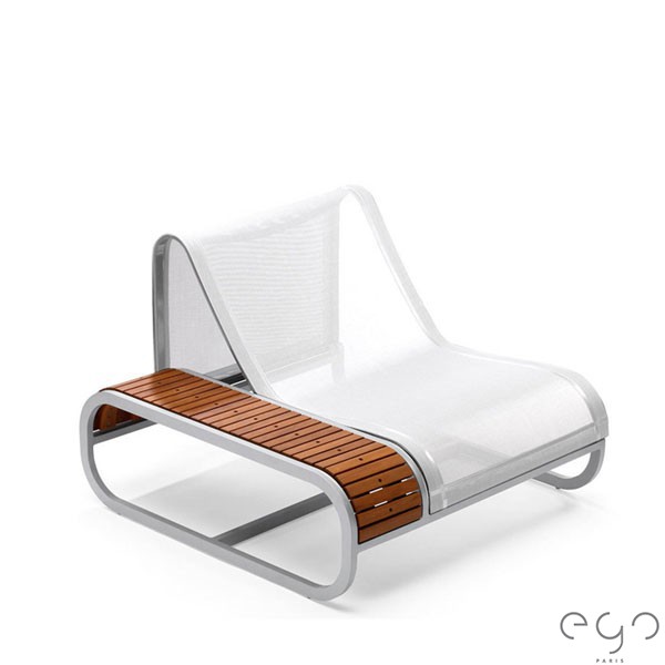Fauteuil Accoudoir Droit Tandem Gris Corain EGO Paris JardinChic Fauteuil Accoudoir Droit Tandem Gris Corain EGO Paris JardinChic