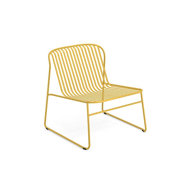 Fauteuil Lounge Riviera Jaune Curry Emu Jardinchic Fauteuil Lounge Riviera Jaune Curry Emu Jardinchic