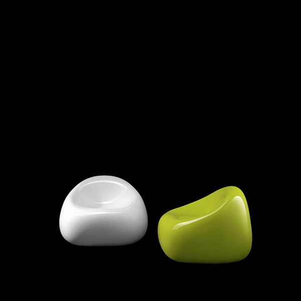 Fauteuil Gumball laqués Blanc Plust Jardinchic Fauteuil Gumball laqués Blanc Plust Jardinchic