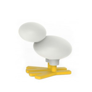 Happy Bird Small Blanc / Pattes Jaune Me Too Magis Jardinchic