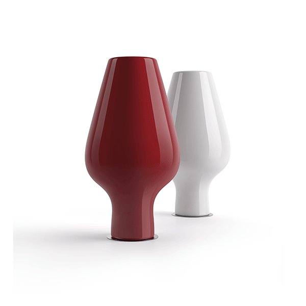 Pot Harbo Laqué Rouge Oriental et Blanc Plust Jardinchic Pot Harbo Laqué Rouge Oriental et Blanc Plust Jardinchic