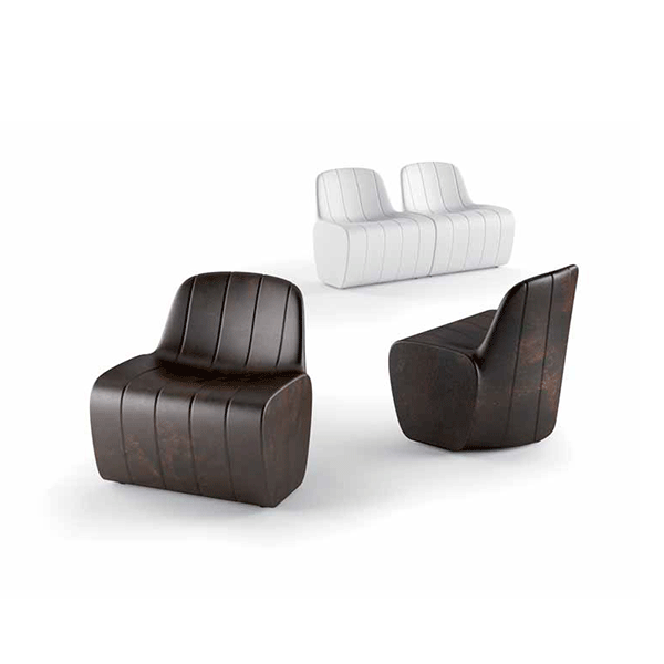 Fauteuils Jetlag Blanc et Golden Rust Plust Jardinchic Fauteuils Jetlag Blanc et Golden Rust Plust Jardinchic