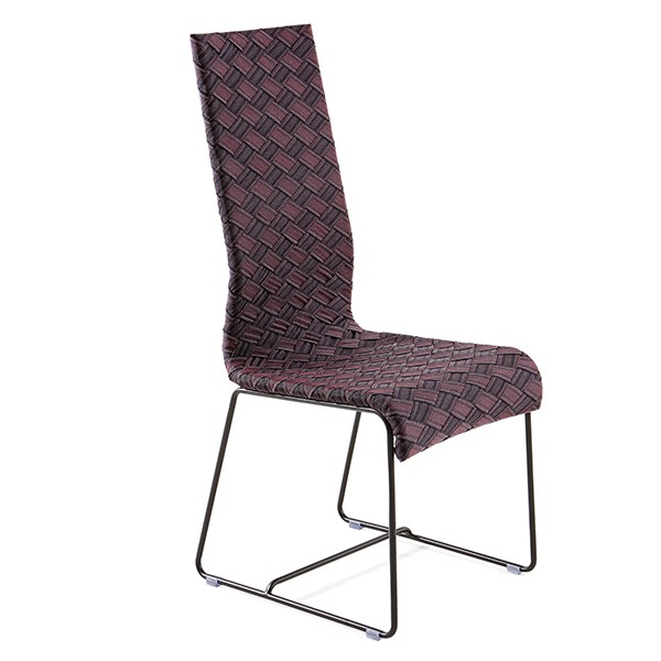 Chaise de Repas Kente Structure Moka - Assise multicolore marron Varaschin Jardinchic Chaise de Repas Kente Structure Moka - Assise multicolore marron Varaschin Jardinchic