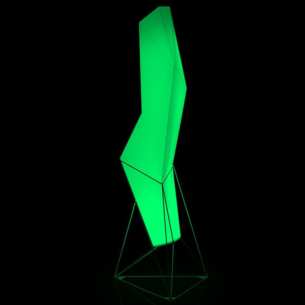 Lampadaire Faz LED RGB Vondom JardinChic Lampadaire Faz LED RGB Vondom JardinChic