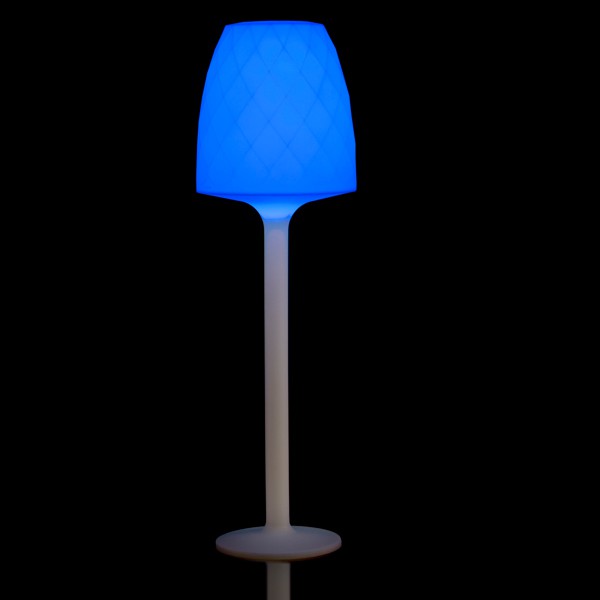 Lampadaire Vases LED RGB Rouge Vondom Jardinchic Lampadaire Vases LED RGB Rouge Vondom Jardinchic