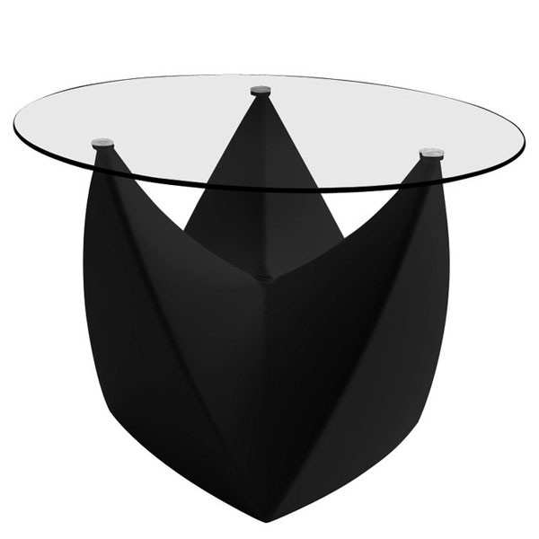 Plateau en Verre pour Tabouret Table Basse Mr. Lem Noir MyYour JardinChic Plateau en Verre pour Tabouret Table Basse Mr. Lem Noir MyYour JardinChic