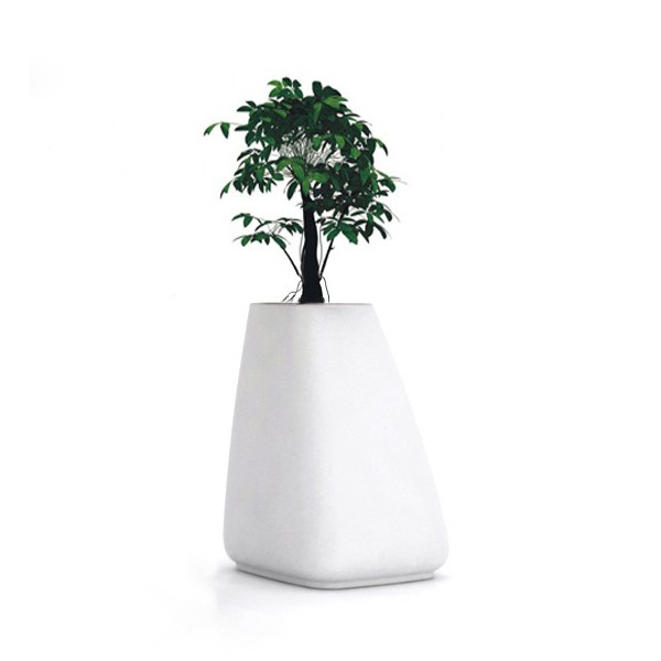 Pot Moma High Blanc Vondom JardinChic Pot Moma High Blanc Vondom JardinChic
