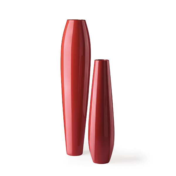 Pot Nicole 126 et 175 Laqué Rouge Oriental Plust Jardinchic Pot Nicole 126 et 175 Laqué Rouge Oriental Plust Jardinchic