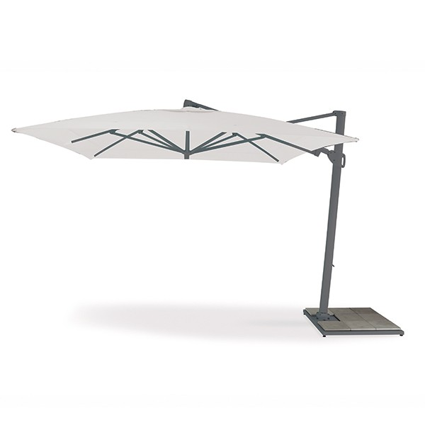 Parasol Easy Shadow Anthracite Toile Teint Masse Ecru Vlaemynck Jardinchic Parasol Easy Shadow Anthracite Toile Teint Masse Ecru Vlaemynck Jardinchic
