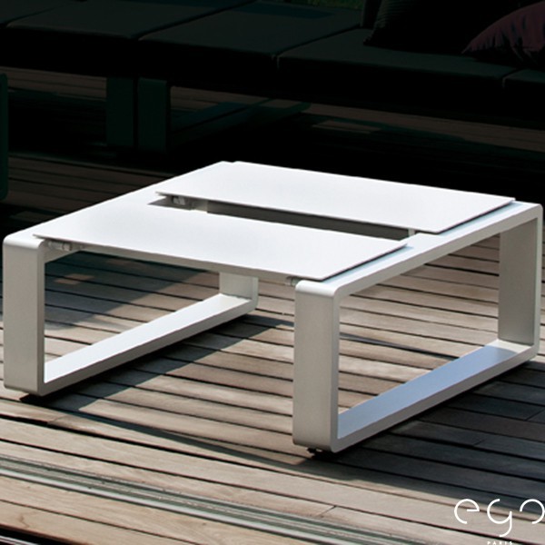 Petite Table Modulable Kama (Structure Laque Blanc sur demande) Duo Ego Paris JardinChic Petite Table Modulable Kama (Structure Laque Blanc sur demande) Duo Ego Paris JardinChic